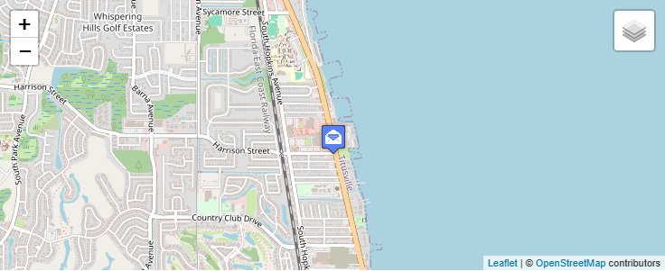 Map of ZIP Code 32783 in Titusville, FL — click to open interactive map