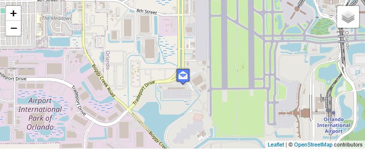 Map of ZIP Code 32885 in Orlando, FL — click to open interactive map