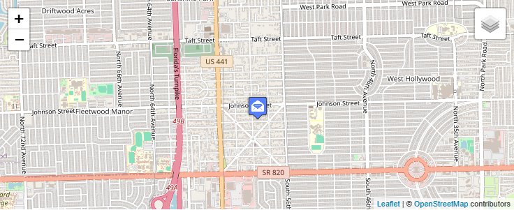 Map of ZIP Code 33083 in Hollywood, FL — click to open interactive map