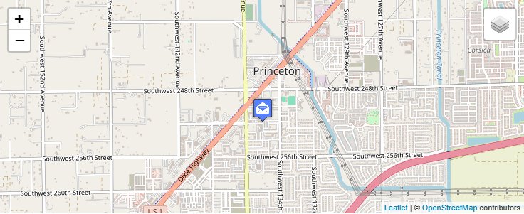Map of ZIP Code 33092 in Homestead, FL — click to open interactive map