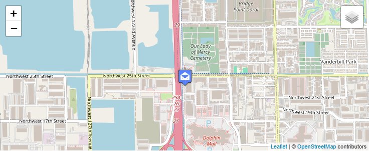 Map of ZIP Code 33112 in Miami, FL — click to open interactive map