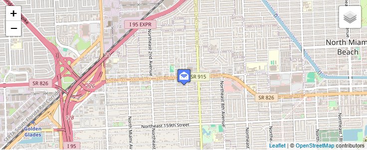 Map of ZIP Code 33164 in Miami, FL — click to open interactive map