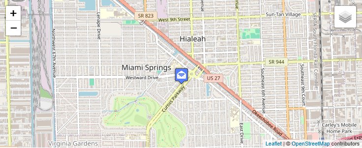Map of ZIP Code 33266 in Miami, FL — click to open interactive map