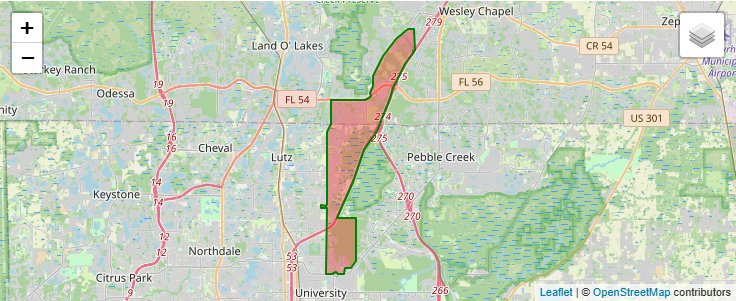 tue ZIP Code 33559 - Lutz, Florida | Map, Demographics, Income