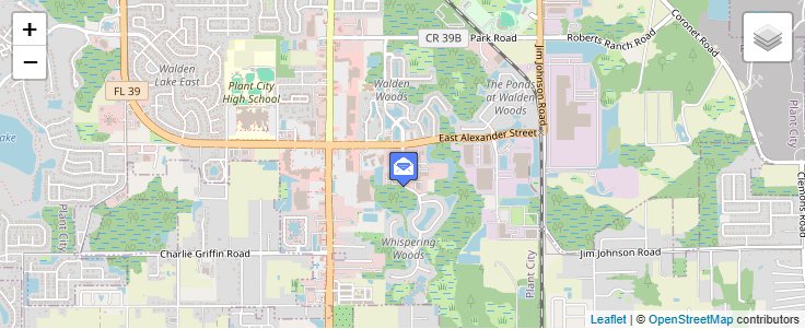 Map of ZIP Code 33564 in Plant City, FL — click to open interactive map