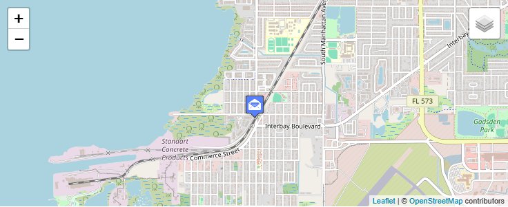 Map of ZIP Code 33686 in Tampa, FL — click to open interactive map