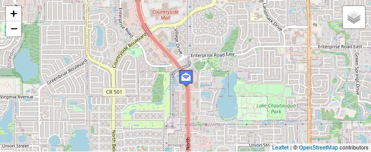 Map of ZIP Code 33766 in Clearwater, FL — click to open interactive map