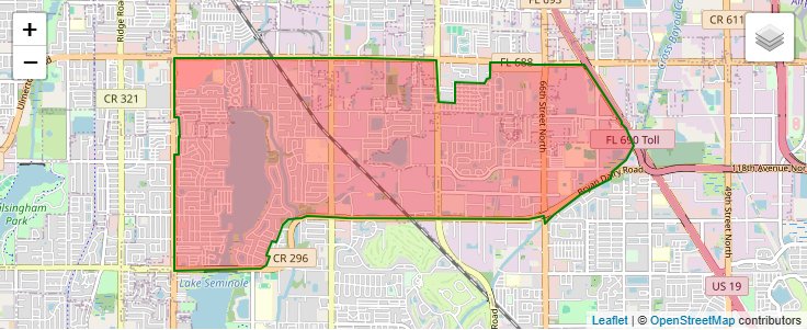 ZIP Code 33773 - Largo, Florida | Map, Demographics, Income