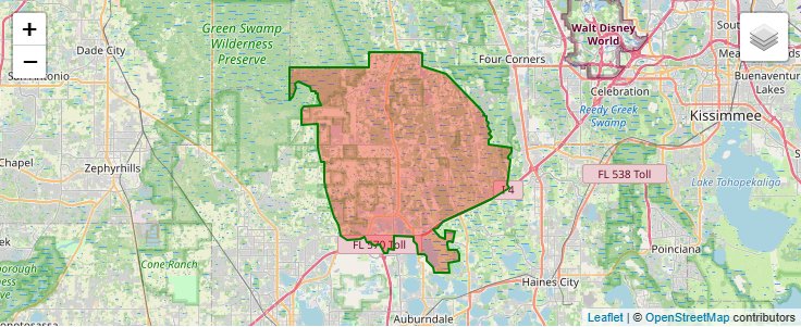 ZIP Code 33868 - Polk City, Florida | Map, Demographics, Income