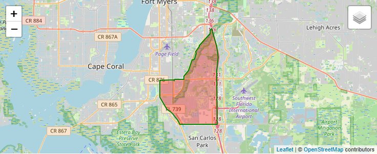 ZIP Code 33912 - Fort Myers, Florida | Map, Demographics, Income