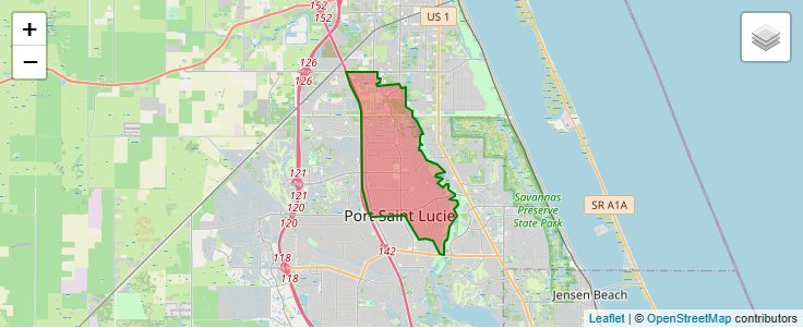 ZIP Code 34983 - Port Saint Lucie, Florida | Map, Demographics