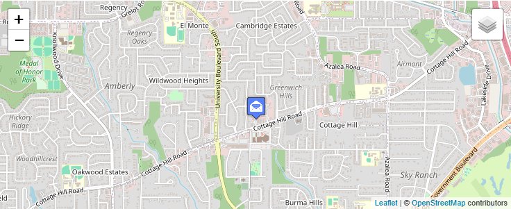 Map of ZIP Code 36691 in Mobile, AL — click to open interactive map