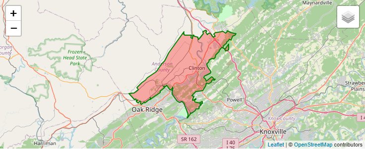 ZIP Code 37716 - Clinton, Tennessee | Map, Demographics, Income