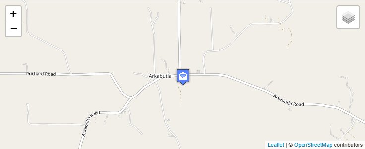 Map of ZIP Code 38602 in Arkabutla, MS — click to open interactive map