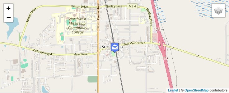 Map of ZIP Code 38638 in Independence, MS — click to open interactive map