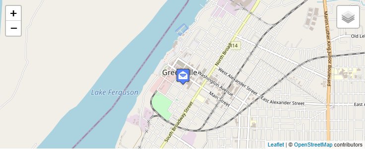Map of ZIP Code 38704 in Greenville, MS — click to open interactive map