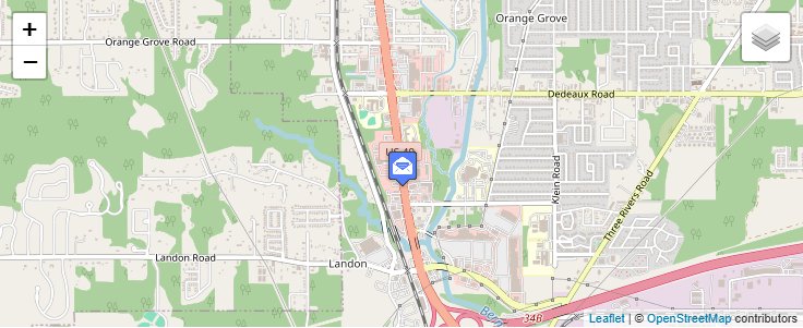 Map of ZIP Code 39505 in Gulfport, MS — click to open interactive map