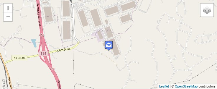 Map of ZIP Code 40166 in Shepherdsville, KY — click to open interactive map