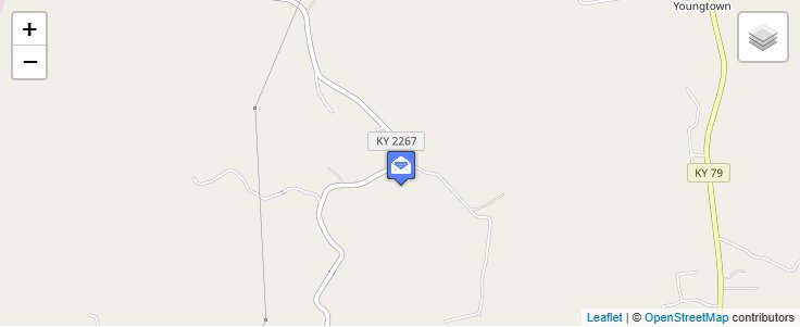 Map of ZIP Code 42219 in Dunbar, KY — click to open interactive map