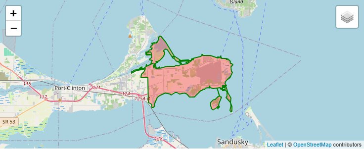 ZIP Code 43440 - Lakeside Marblehead, Ohio | Map, Demographics
