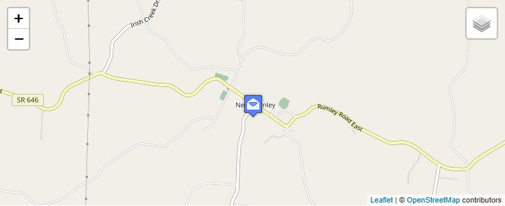 Map of ZIP Code 43984 in New Rumley, OH — click to open interactive map