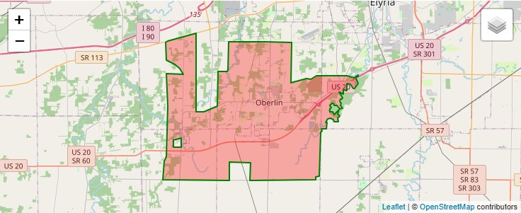 まちか‼️ ZIP Code 44074 - Oberlin, Ohio | Map, Demographics, Income