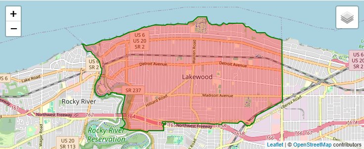 どこかのつくえ ZIP Code 44107 - Lakewood, Ohio | Map, Demographics, Income