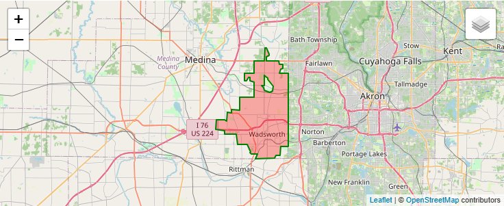 ZIP Code 44281 - Wadsworth, Ohio | Map, Demographics, Income
