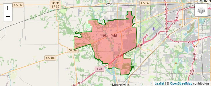 ZIP Code 46168 - Plainfield, Indiana | Map, Demographics, Income