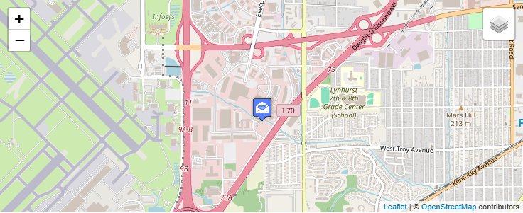 Map of ZIP Code 46251 in Indianapolis, IN — click to open interactive map