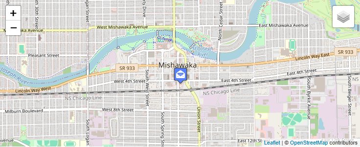 Map of ZIP Code 46546 in Mishawaka, IN — click to open interactive map