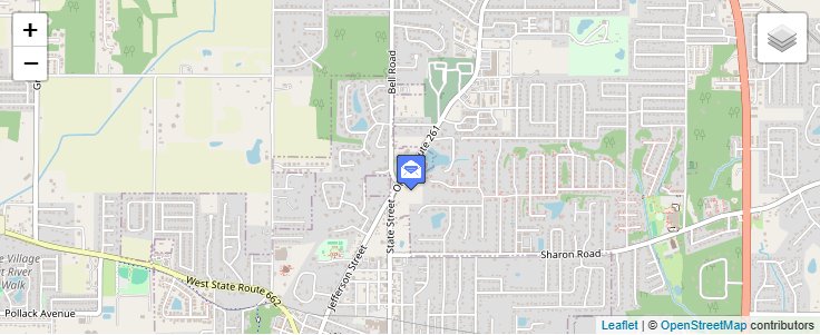 Map of ZIP Code 47629 in Newburgh, IN — click to open interactive map