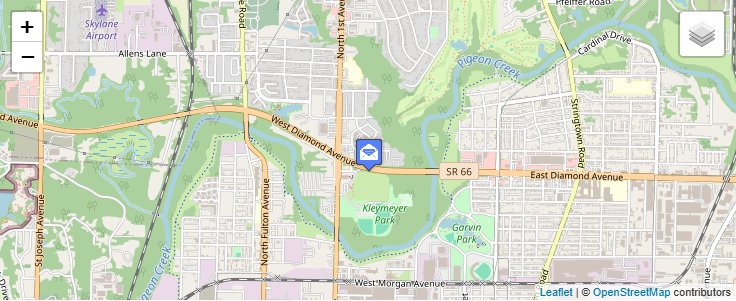 Map of ZIP Code 47724 in Evansville, IN — click to open interactive map
