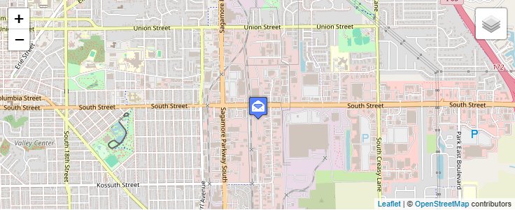 Map of ZIP Code 47903 in Lafayette, IN — click to open interactive map