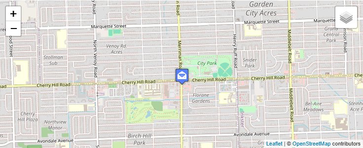 Map of ZIP Code 48136 in Garden City, MI — click to open interactive map