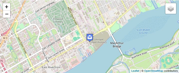 Map of ZIP Code 48266 in Detroit, MI — click to open interactive map