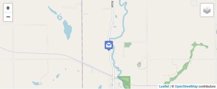 Map of ZIP Code 48830 in Elm Hall, MI — click to open interactive map