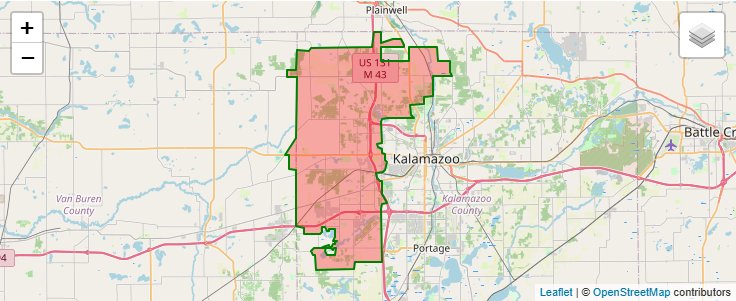 ZIP Code 49009 - Kalamazoo, Michigan | Map, Demographics, Income