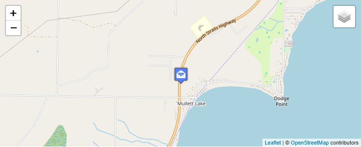 Map of ZIP Code 49761 in Mullett Lake, MI — click to open interactive map