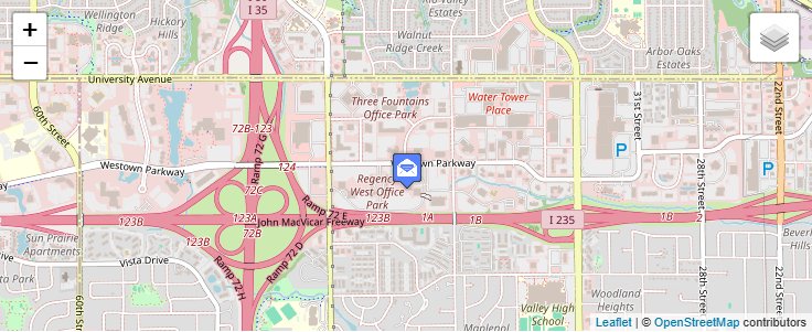Map of ZIP Code 50362 in Des Moines, IA — click to open interactive map