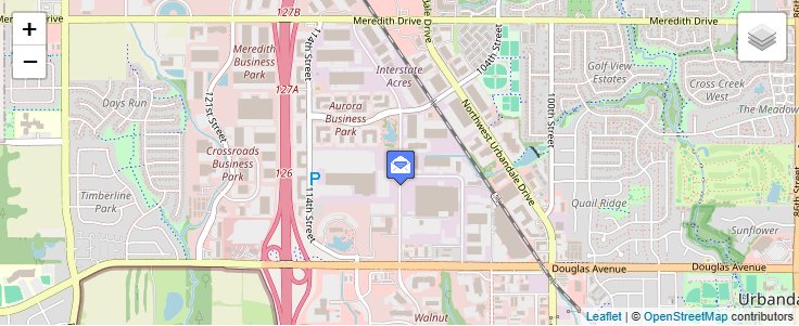 Map of ZIP Code 50395 in Des Moines, IA — click to open interactive map