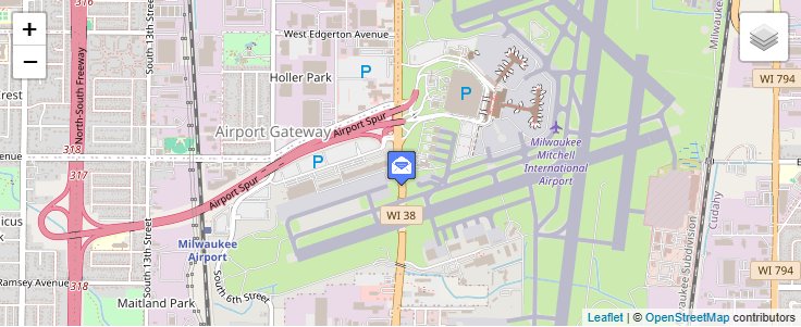 Map of ZIP Code 53237 in Milwaukee, WI — click to open interactive map