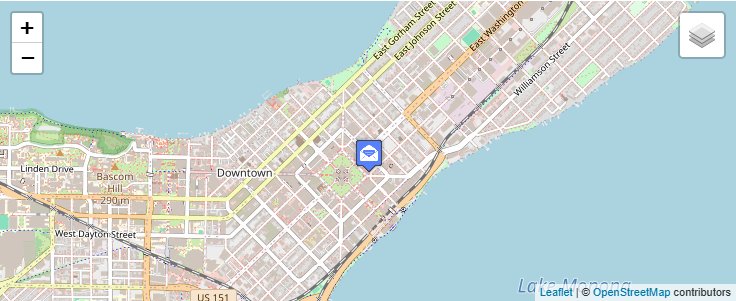 Map of ZIP Code 53790 in Madison, WI — click to open interactive map