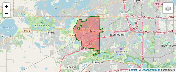 ZIP Code 55317 - Chanhassen, Minnesota | Map, Demographics, Income