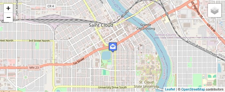Map of ZIP Code 56397 in Saint Cloud, MN — click to open interactive map