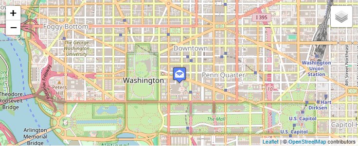 Map of ZIP Code 56933 in Parcel Return Service, DC — click to open interactive map