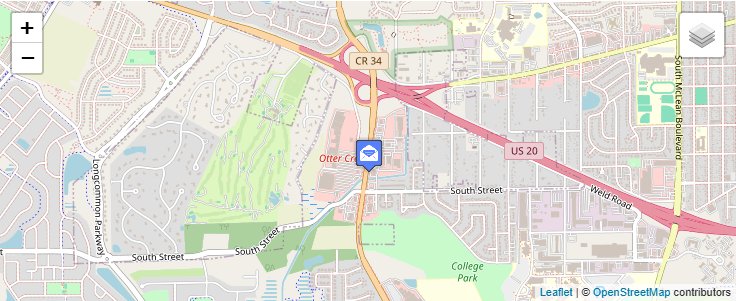 Map of ZIP Code 60121 in Elgin, IL — click to open interactive map