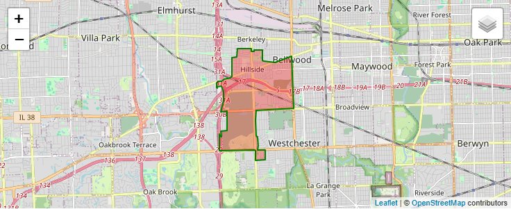 ZIP Code 60162 - Hillside, Illinois | Map, Demographics, Income