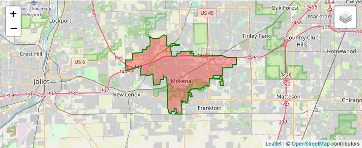 ZIP Code 60448 - Mokena, Illinois | Map, Demographics, Income