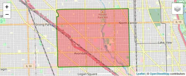 ZIP Code 60618 - Chicago, Illinois | Map, Demographics, Income
